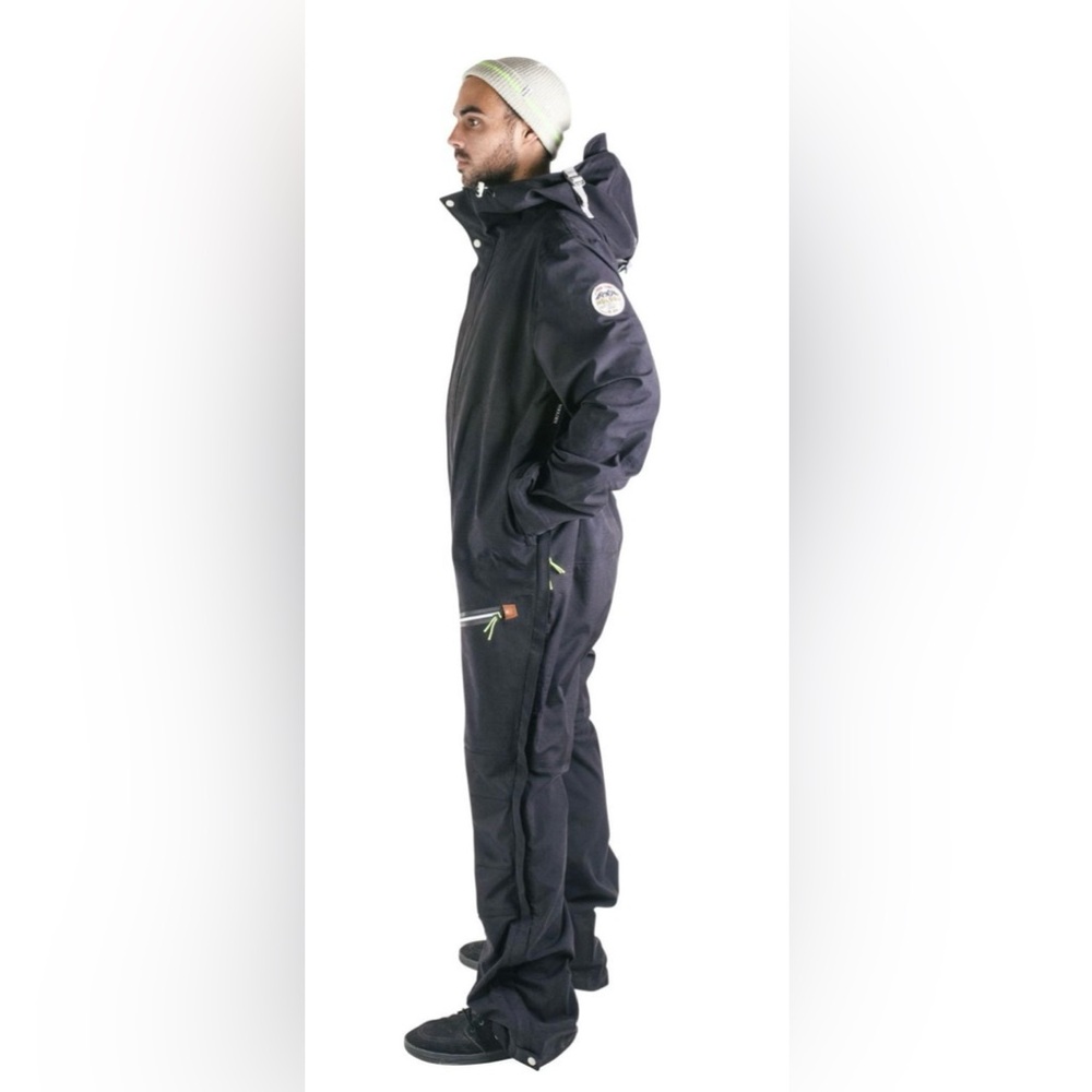 HOLDEN Spring Break X One Piece Snow Suit - Men's Size S Black Waterproof Skiing